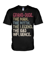 Grand-Dude - The Legend - vMA22 V-Neck T-Shirt tile