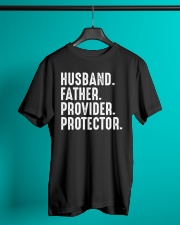 husband-father-provider-protector Classic T-Shirt lifestyle-mens-crewneck-front-3