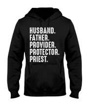 husband-father-provider-protector-priest Hooded Sweatshirt tile