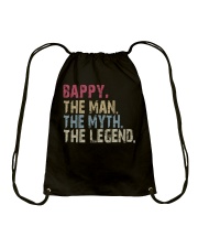 Bappy - The Man The Myth The Legend Drawstring Bag tile
