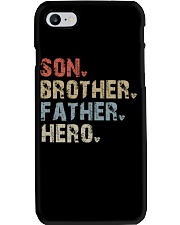 Son-Brother-Father-Hero Phone Case tile