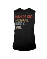 Man Of God-Husband-Daddy-Son Sleeveless Tee tile