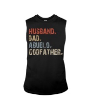 Husband-Dad-Abuelo-Godfather Sleeveless Tee tile