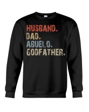 Husband-Dad-Abuelo-Godfather Crewneck Sweatshirt tile