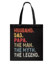 Papa - The Man The Myth vMA12 Tote Bag tile