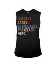 Husband-Daddy-Granddaddy-Protector-Hero Sleeveless Tee tile
