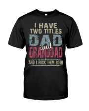 Dad and Granddad - Perfect gift Premium Fit Mens Tee tile