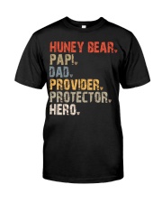 Huney Bear-Papi-Dad-Provider-Protector-Hero Premium Fit Mens Tee tile