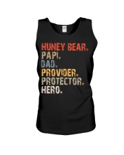Huney Bear-Papi-Dad-Provider-Protector-Hero Unisex Tank tile
