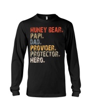 Huney Bear-Papi-Dad-Provider-Protector-Hero Long Sleeve Tee tile