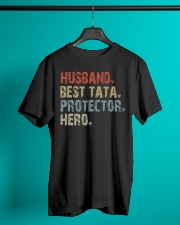 Husband - Best Tata - Protector - Hero Classic T-Shirt lifestyle-mens-crewneck-front-3