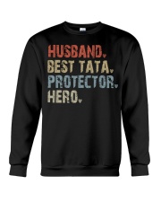 Husband - Best Tata - Protector - Hero Crewneck Sweatshirt tile