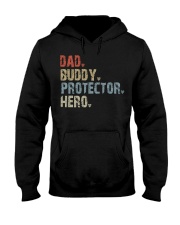 dad-buddy-protector-hero Hooded Sweatshirt tile