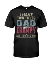 Dad and Grampy - Perfect gift Premium Fit Mens Tee tile