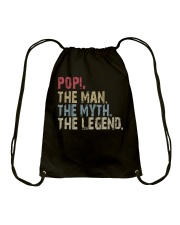 Popi - The Man The Myth The Legend Drawstring Bag tile