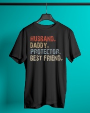 Husband-Daddy-Protector-Best Friend Classic T-Shirt lifestyle-mens-crewneck-front-3