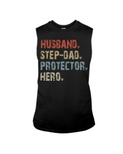 Husband - Step Dad - Protector - Hero Sleeveless Tee tile