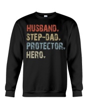 Husband - Step Dad - Protector - Hero Crewneck Sweatshirt tile