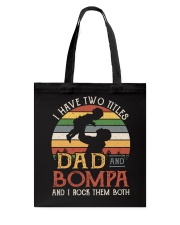 Dad And Bompa Tote Bag tile