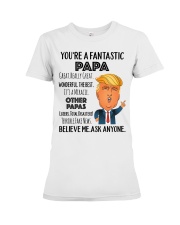 You're a Fantastic Papa Premium Fit Ladies Tee tile