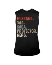 Husband-Dad-Baba-Protector-Hero Sleeveless Tee tile