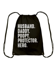 Poopy - Protector - Hero Drawstring Bag tile