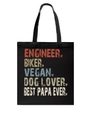 engineer-biker-vegan-doglover-bestpapa Tote Bag tile