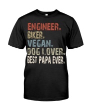 engineer-biker-vegan-doglover-bestpapa Premium Fit Mens Tee tile