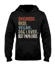 engineer-biker-vegan-doglover-bestpapa Hooded Sweatshirt tile