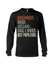 engineer-biker-vegan-doglover-bestpapa Long Sleeve Tee tile