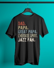 dad-papa-great-papa-cherokeespirit-jazzfan Classic T-Shirt lifestyle-mens-crewneck-front-3