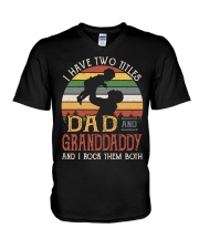 Dad And Granddaddy V-Neck T-Shirt tile