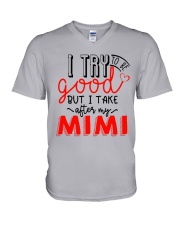 I take after my Mimi V-Neck T-Shirt tile