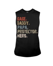 Babe-Daddy-Papa-Protector-Hero Sleeveless Tee tile