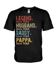 PapPa - v51 V-Neck T-Shirt tile
