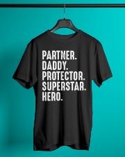 partner-daddy-protector-superstar-hero Classic T-Shirt lifestyle-mens-crewneck-front-3