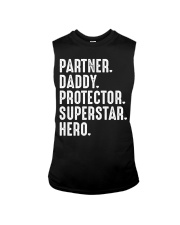 partner-daddy-protector-superstar-hero Sleeveless Tee tile