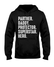 partner-daddy-protector-superstar-hero Hooded Sweatshirt tile