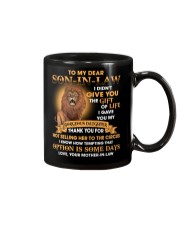 To my Son-in-law - Love Mother-in-law Mug front