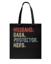 husband-baba-protector-hero Tote Bag tile