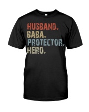 husband-baba-protector-hero Classic T-Shirt front