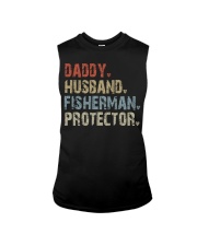Daddy - Husband - Fisherman - Protector Sleeveless Tee tile