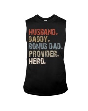 Husband-Daddy-Bonus Dad-Provider-Hero Sleeveless Tee tile