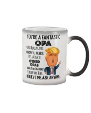 You're a Fantastic Opa Color Changing Mug tile