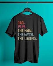 Dad - Pepe - Man Myth Legend Classic T-Shirt lifestyle-mens-crewneck-front-3