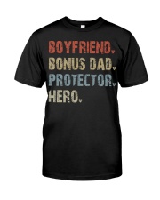 Boyfriend - Bonus Dad - Protector - Hero Premium Fit Mens Tee tile
