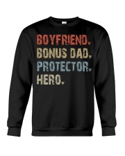 Boyfriend - Bonus Dad - Protector - Hero Crewneck Sweatshirt tile