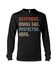 Boyfriend - Bonus Dad - Protector - Hero Long Sleeve Tee tile