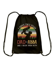 Dad And Abba Drawstring Bag tile