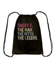 Daddy E - The Man The Myth The Legend-Recovered Drawstring Bag tile